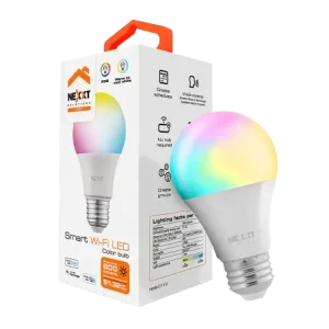 Foco LED Inteligente Wifi Multicolor 800 Lumens NHB-C110 X2 Nexxt